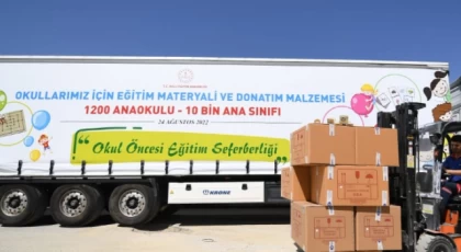 Anaokulları ve Anasınıfları Eğitim Materyalleri Okullara Yollandı